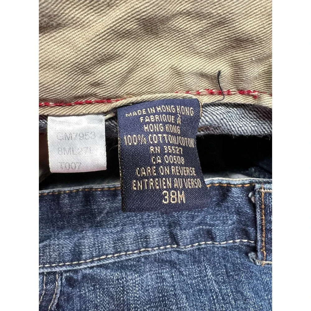 Marithe Francois Girbaud Blue Jeans Taped Brand X Vintage 90s Mens Size  38x34.5